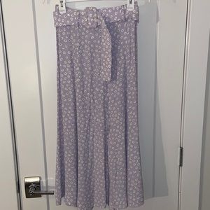 Lilac maxi skirt